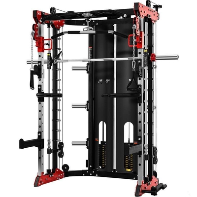Barbell Squat Barbell Twist Fitness Smith Machine โฮมยิม
