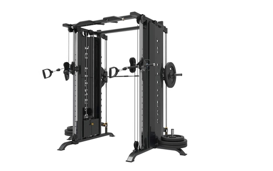 เทรนเนอร์มัลติฟังก์ชั่น ฟิตเนส Smith Machine Cable Machine โรงยิม OEM ODM