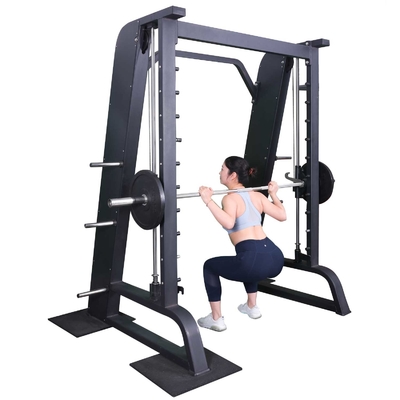 เพาะกาย Q235 Pipe Fitness Smith Machine Squat Gantry Machine