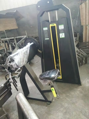 OEM Body Building Gym การออกกำลังกาย Triceps Curl Machine Powder Coating