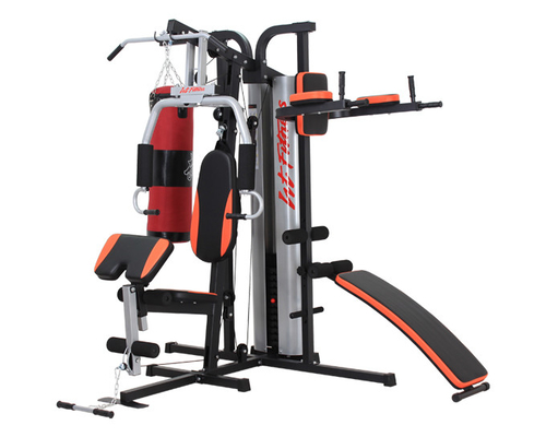 เครื่องออกกำลังกายมัลติฟังก์ชั่นครบวงจร Multi Station Home Gym 50KGS