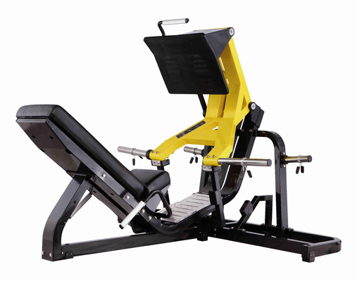 เครื่องออกกำลังกายแบบโหลดน้ำหนักฟรี 45 องศาเครื่องกดขา OEM